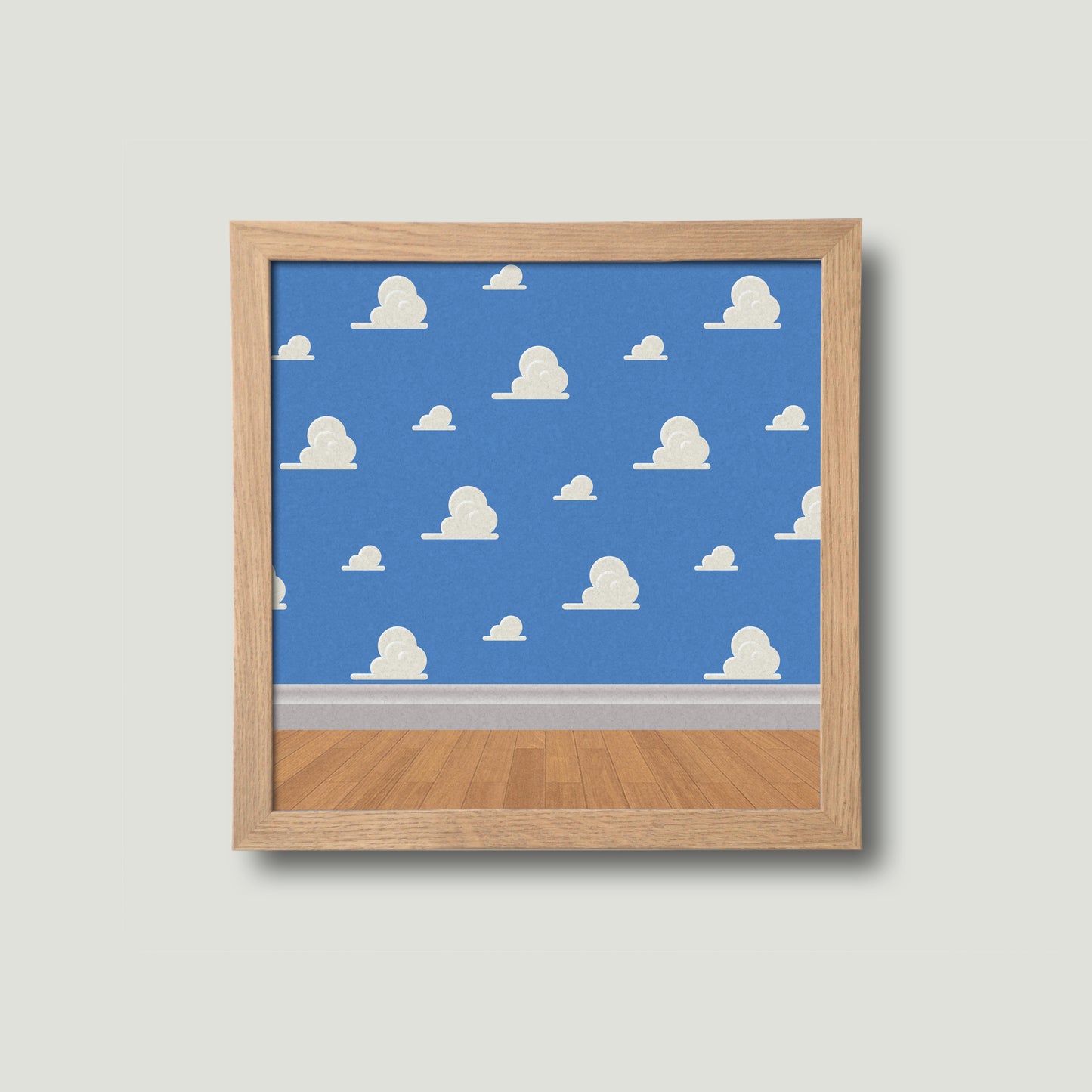 Andy's Room Framed Pin Board