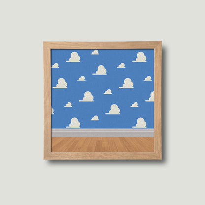 Andy's Room Framed Pin Board