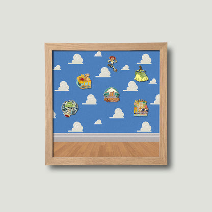 Andy's Room Framed Pin Board