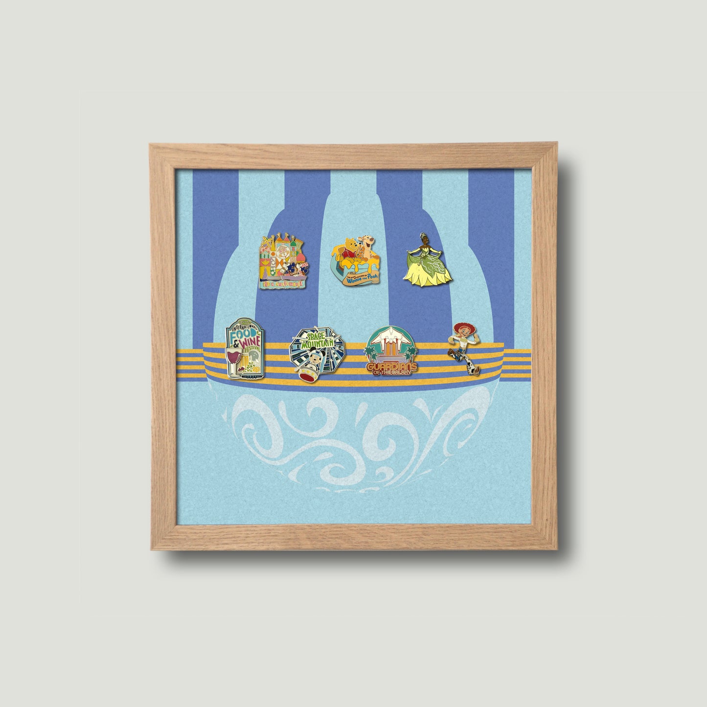 Spring's In The Air Framed Pin Board