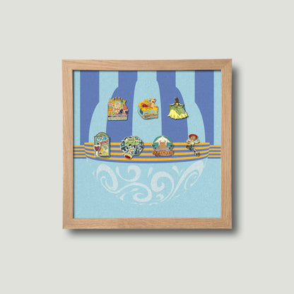 Spring's In The Air Framed Pin Board