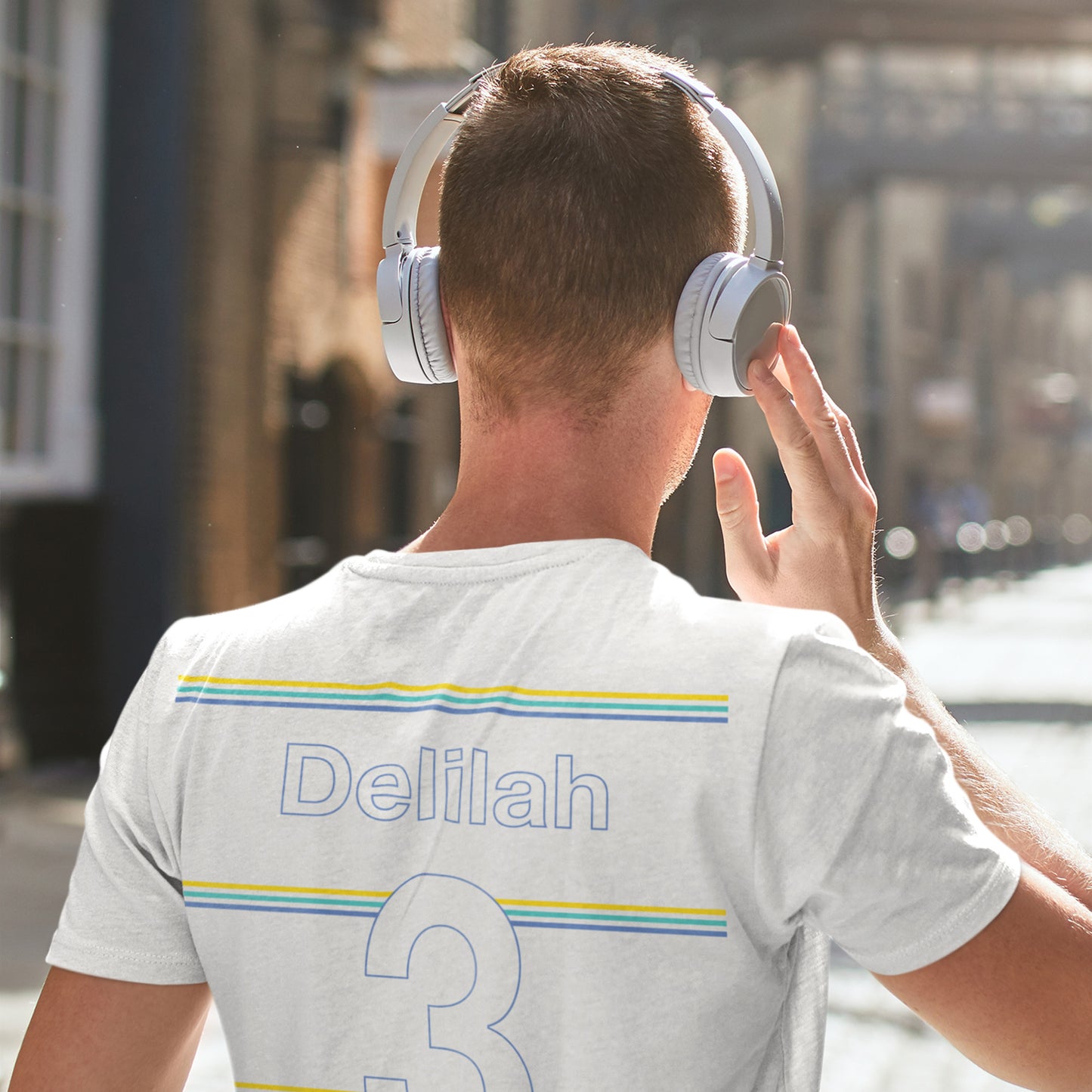 Fred Again - Delilah T-shirt - Vintage White/Lavender