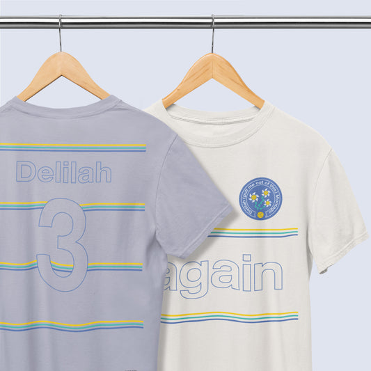 Fred Again - Delilah T-shirt - Vintage White/Lavender