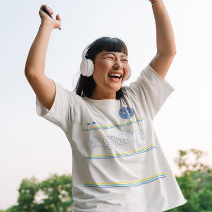 Fred Again - Delilah T-shirt - Vintage White/Lavender