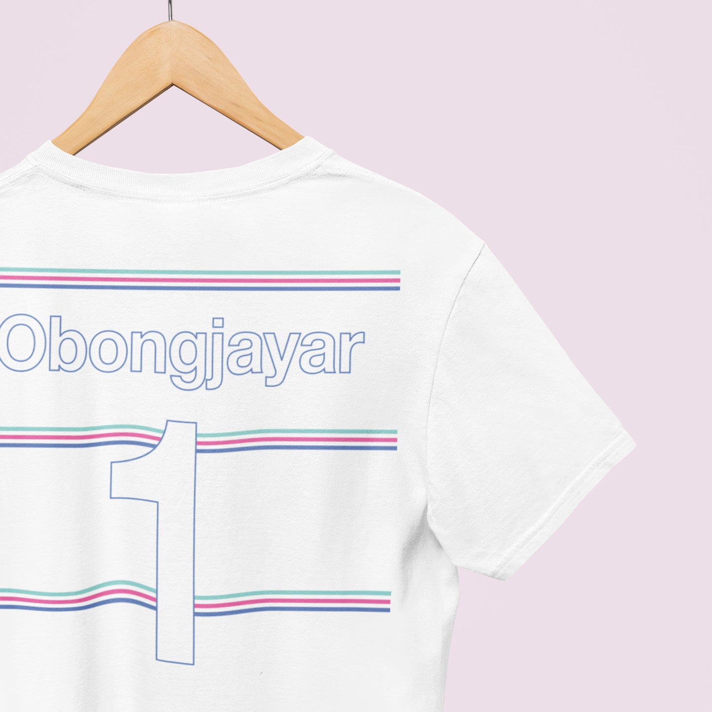 Fred Again - Obongjayar T-shirt - Cotton Pink/White