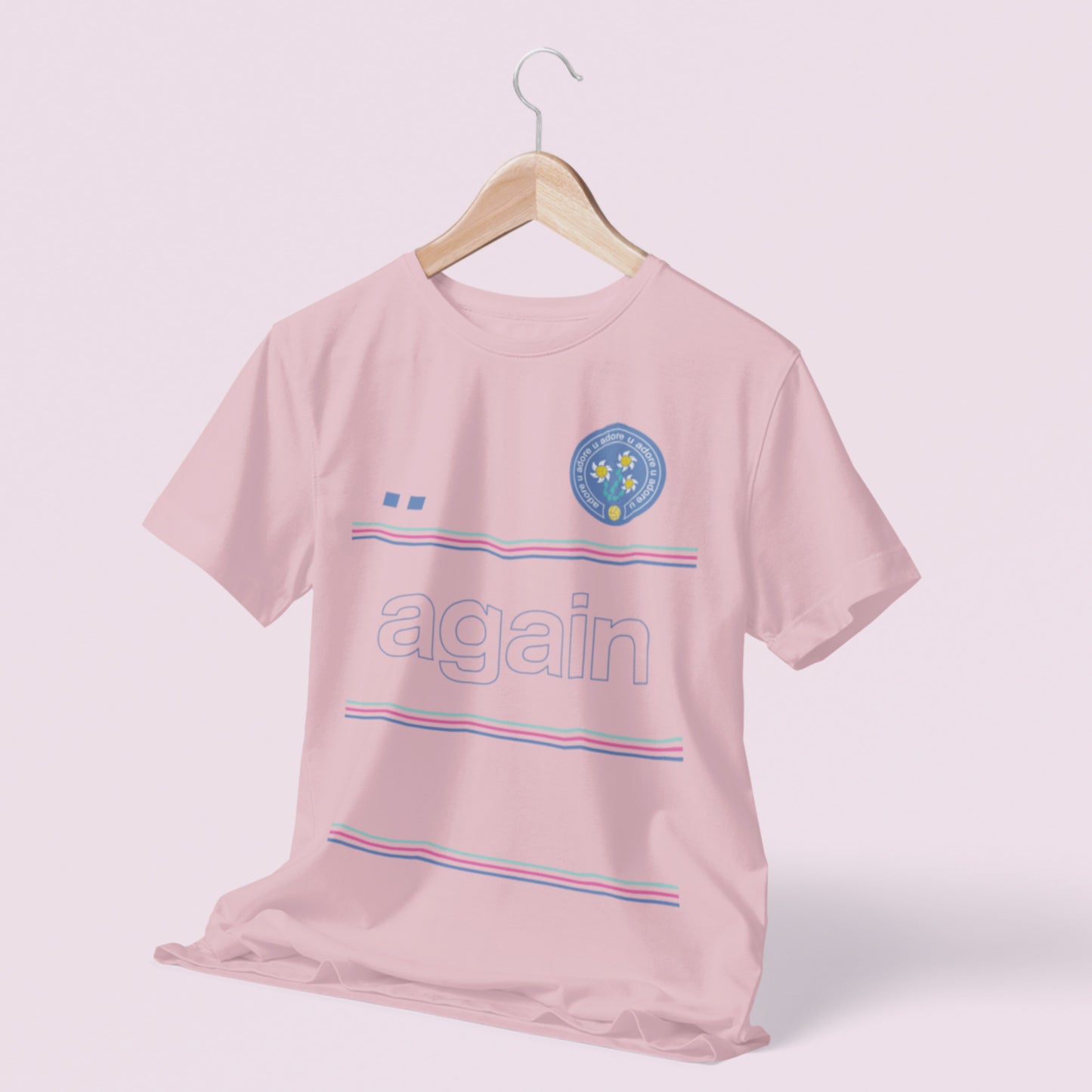 Fred Again - Obongjayar T-shirt - Cotton Pink/White