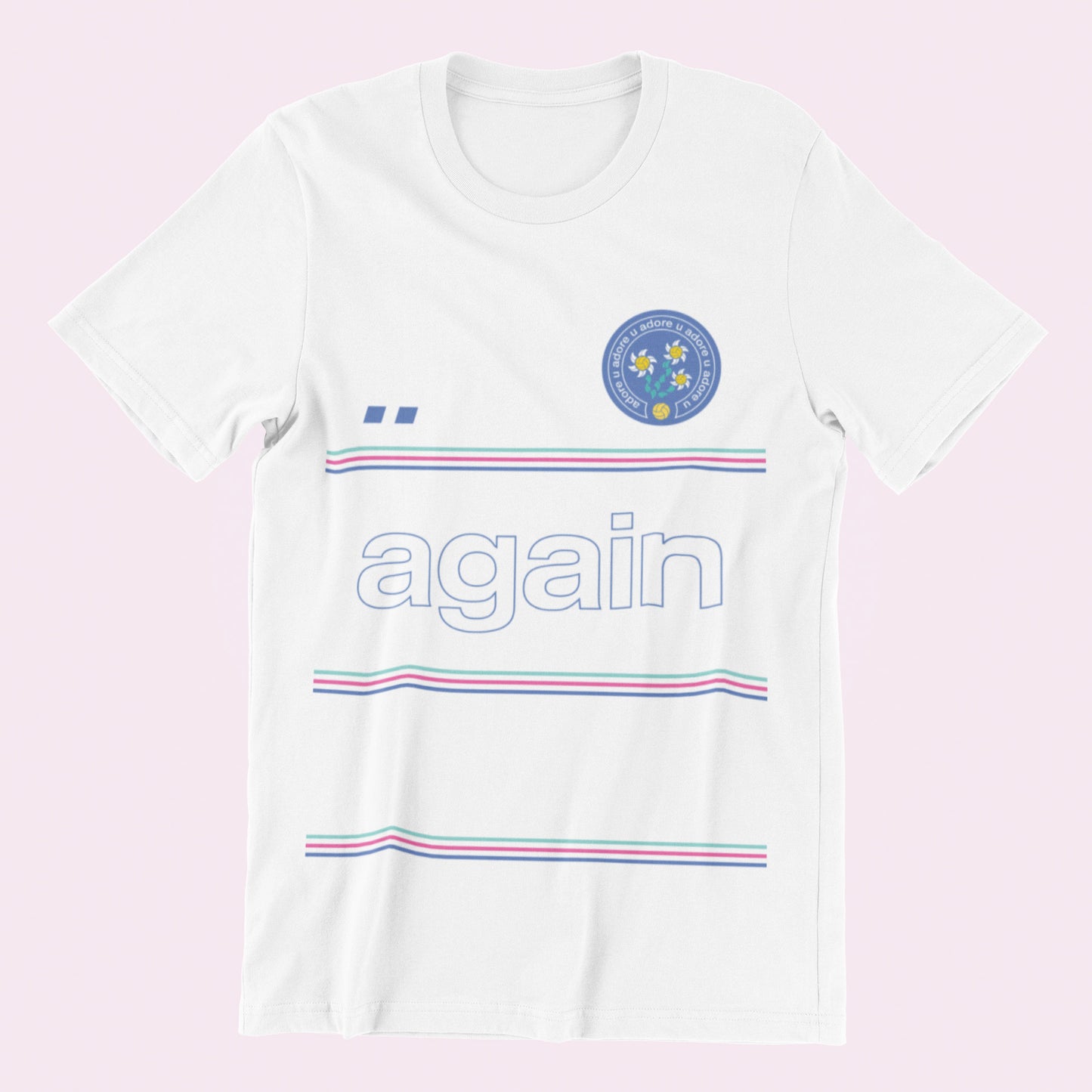 Fred Again - Obongjayar T-shirt - Cotton Pink/White