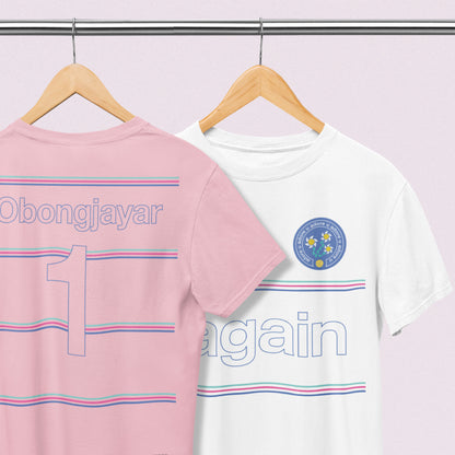 Fred Again - Obongjayar T-shirt - Cotton Pink/White