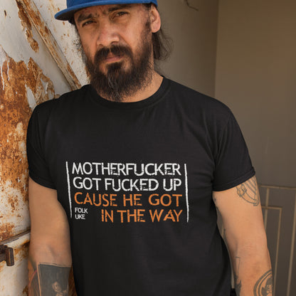 Orange Is New Black Style T Shirt - Folk Uke Song Lyric