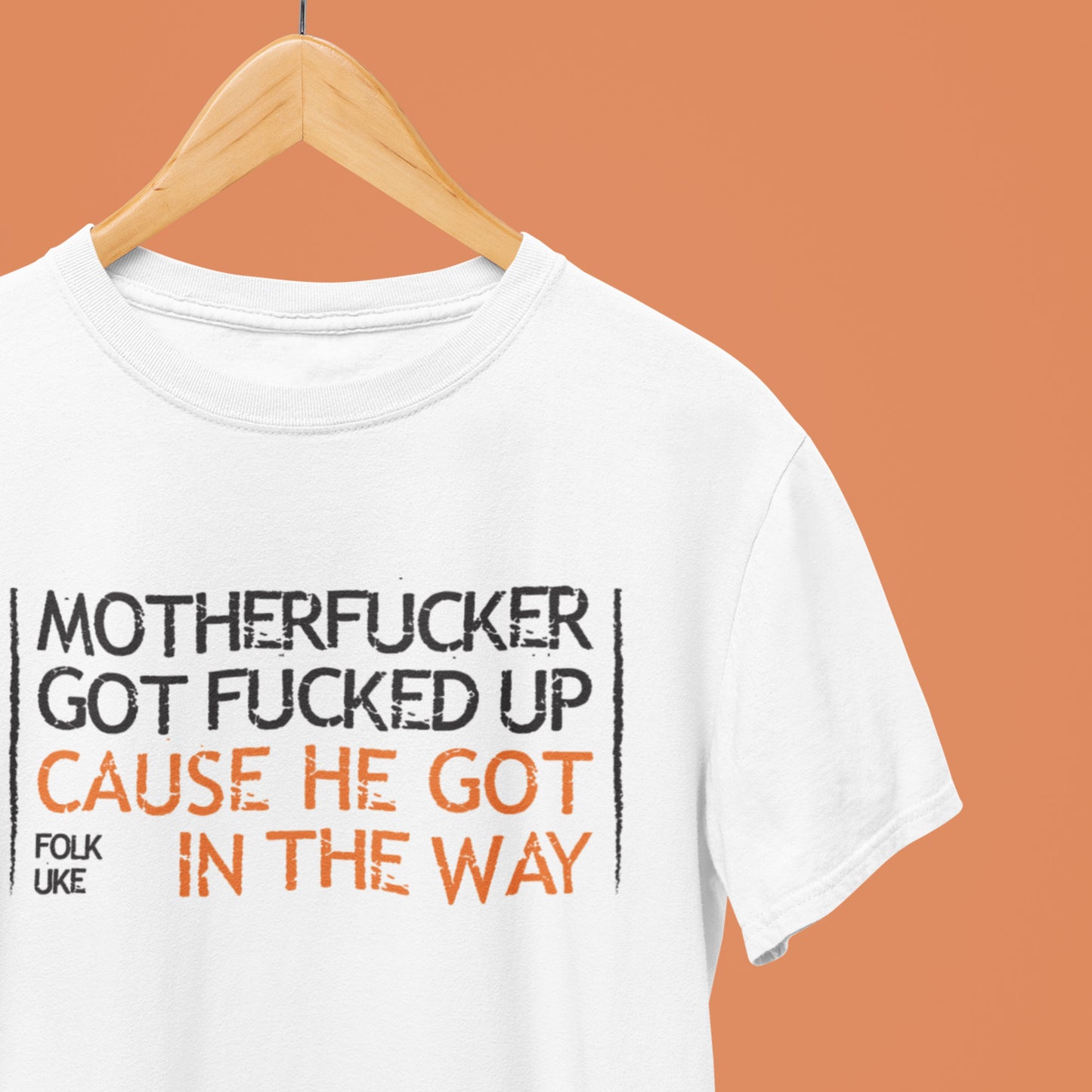Orange Is New Black Style T Shirt - Folk Uke Song Lyric