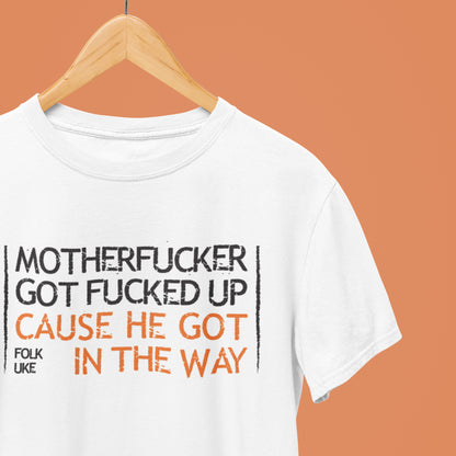 Orange Is New Black Style T Shirt - Folk Uke Song Lyric