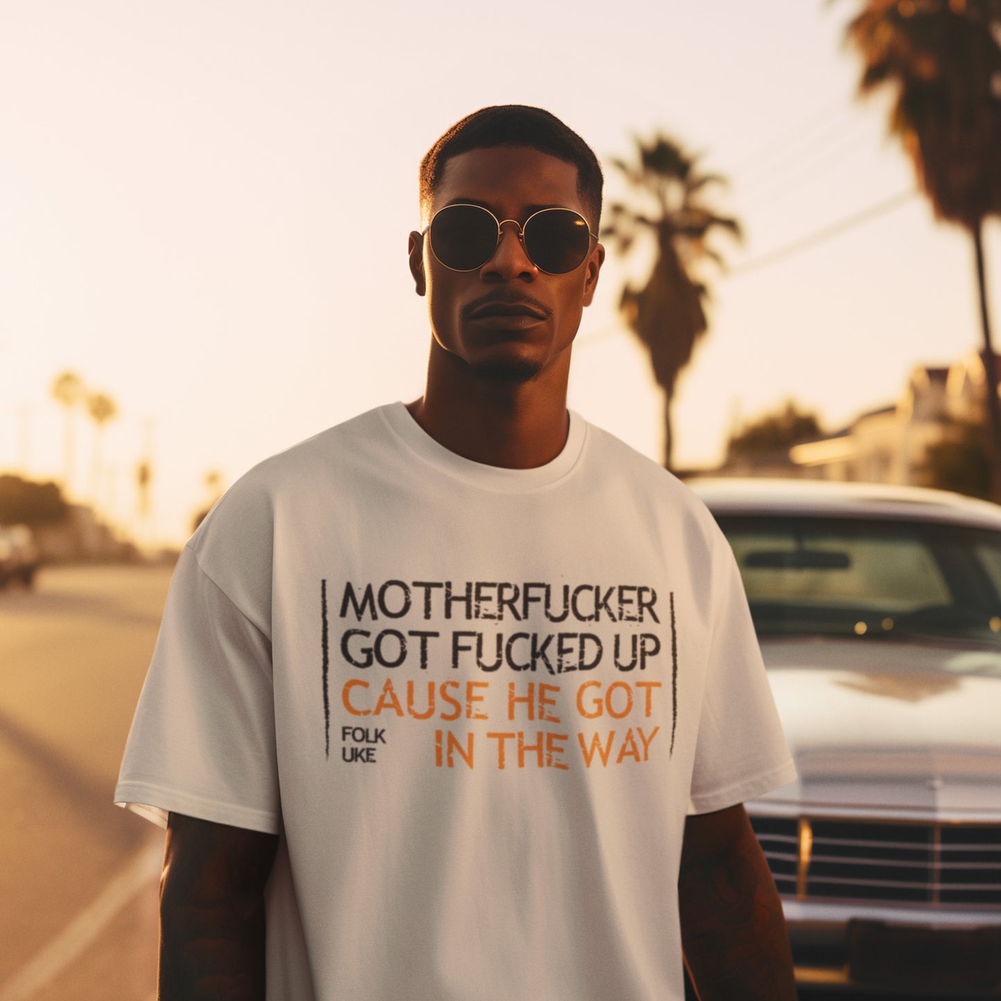 Orange Is New Black Style T Shirt - Folk Uke Song Lyric