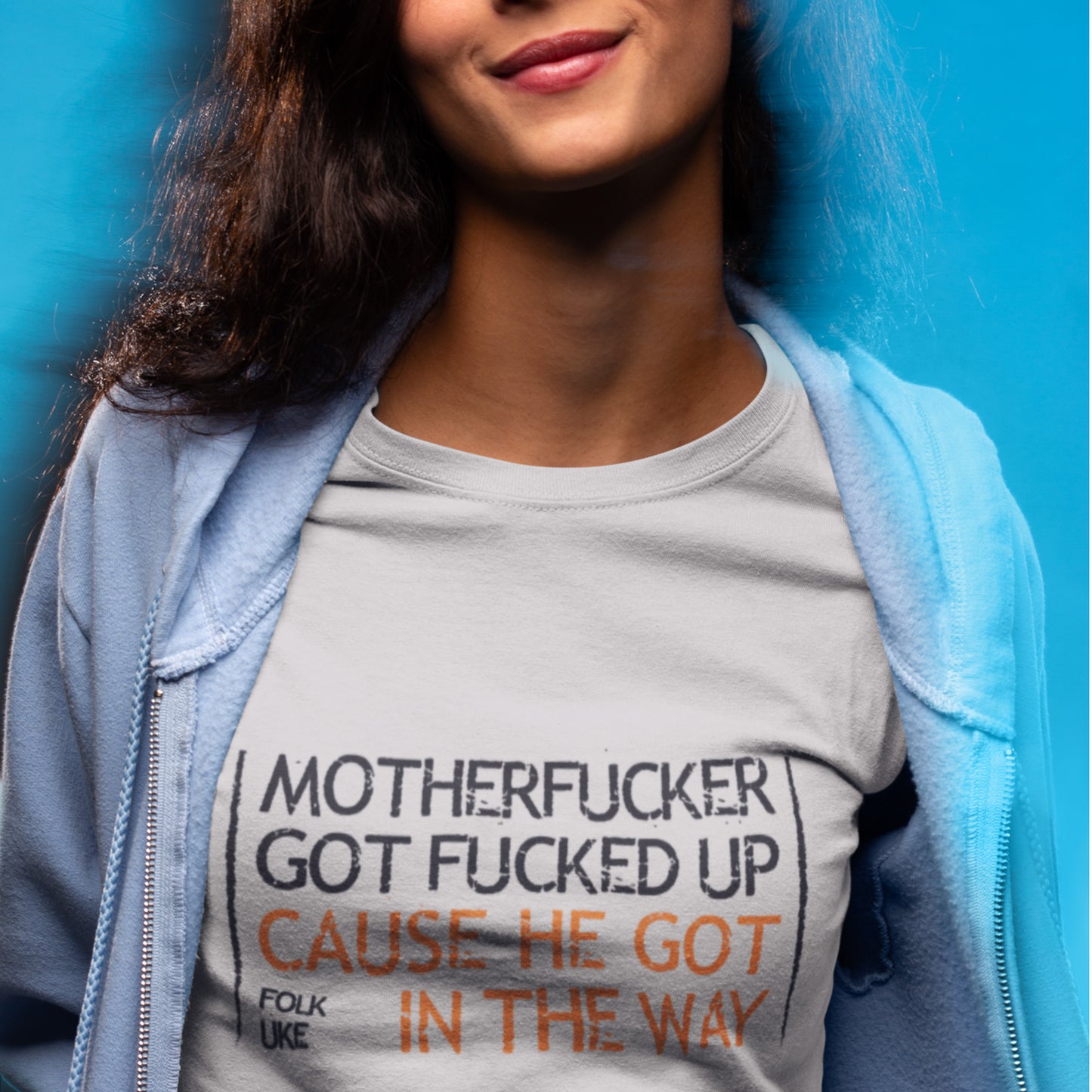 Orange Is New Black Style T Shirt - Folk Uke Song Lyric