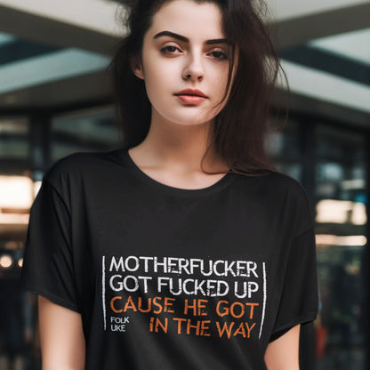 Orange Is New Black Style T Shirt - Folk Uke Song Lyric