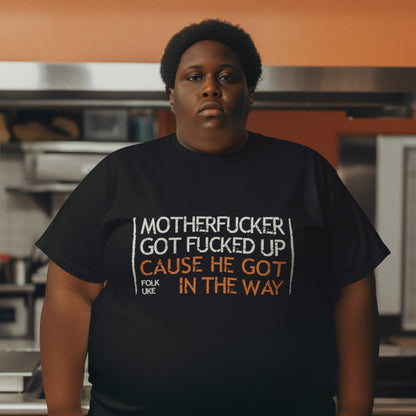 Orange Is New Black Style T Shirt - Folk Uke Song Lyric