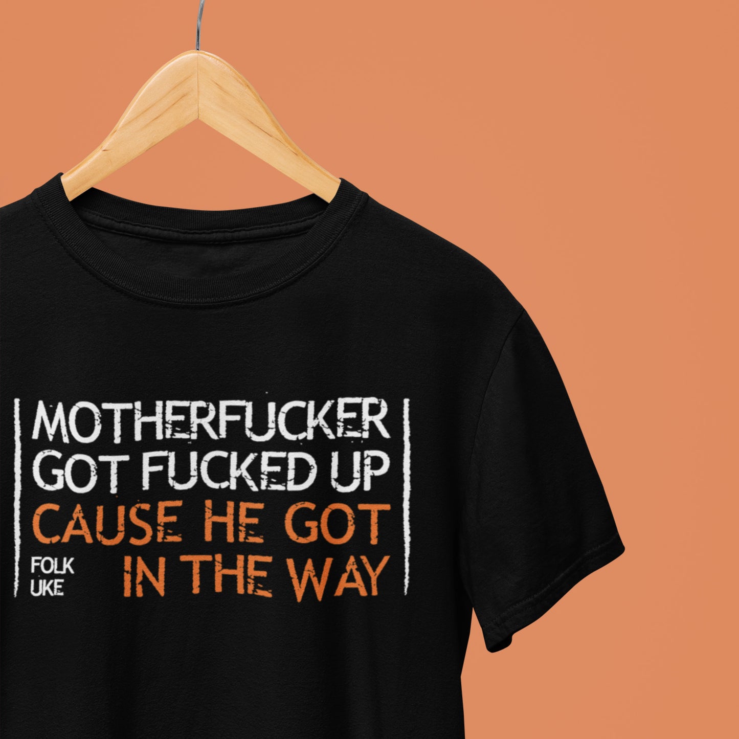 Orange Is New Black Style T Shirt - Folk Uke Song Lyric