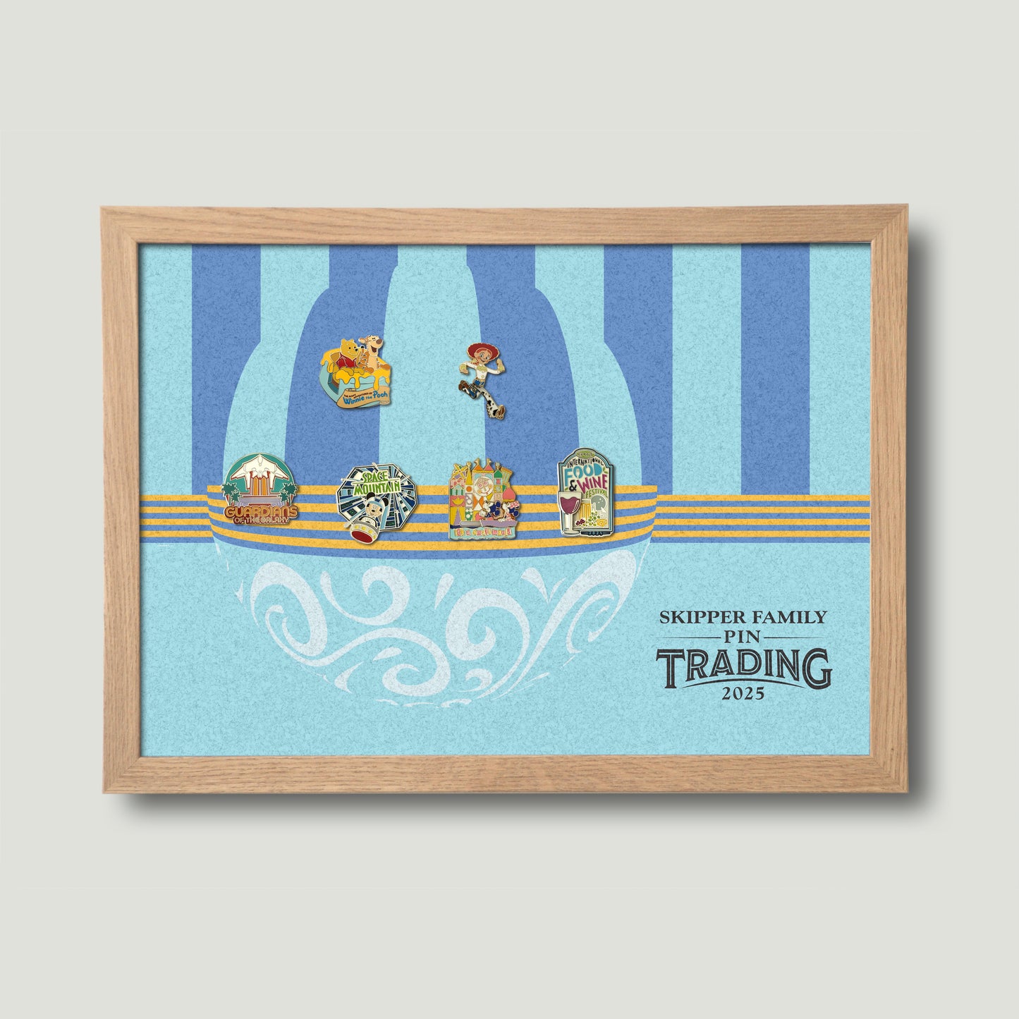 Spring's In The Air - Personalised Pin Board