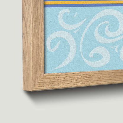 Spring's Unwrapped Framed Pin Board