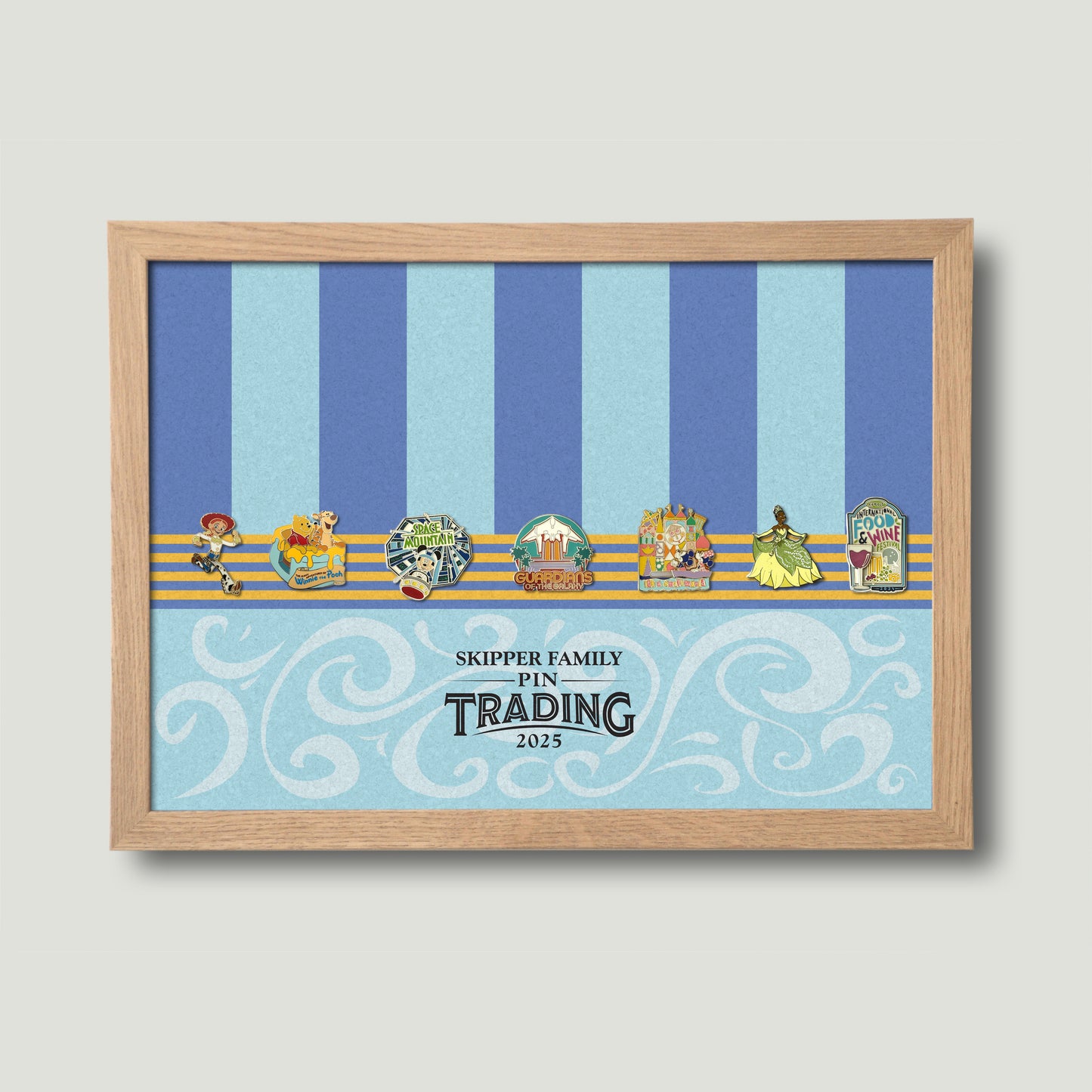 Spring's Unwrapped - Personalised Pin Board