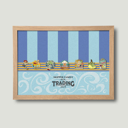 Spring's Unwrapped - Personalised Pin Board