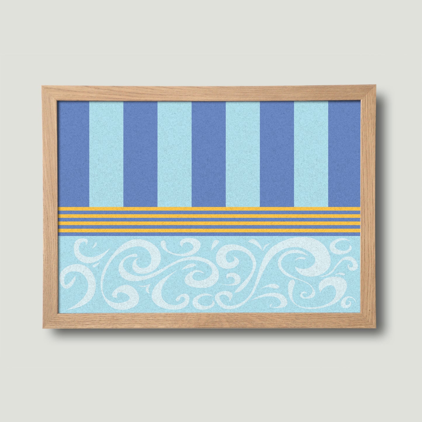 Spring's Unwrapped Framed Pin Board
