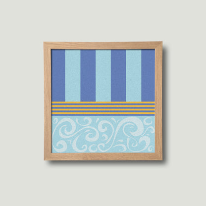 Spring's Unwrapped Framed Pin Board